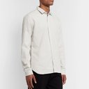 Oliver Spencer - Clerkenwell Brushed-Cotton Shirt - Beige