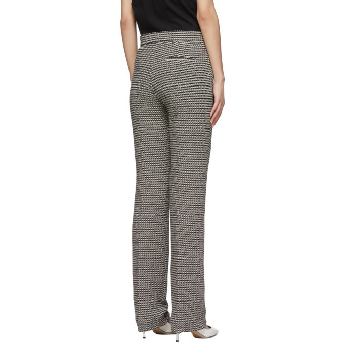 Toteme Black and White Troia Trousers 