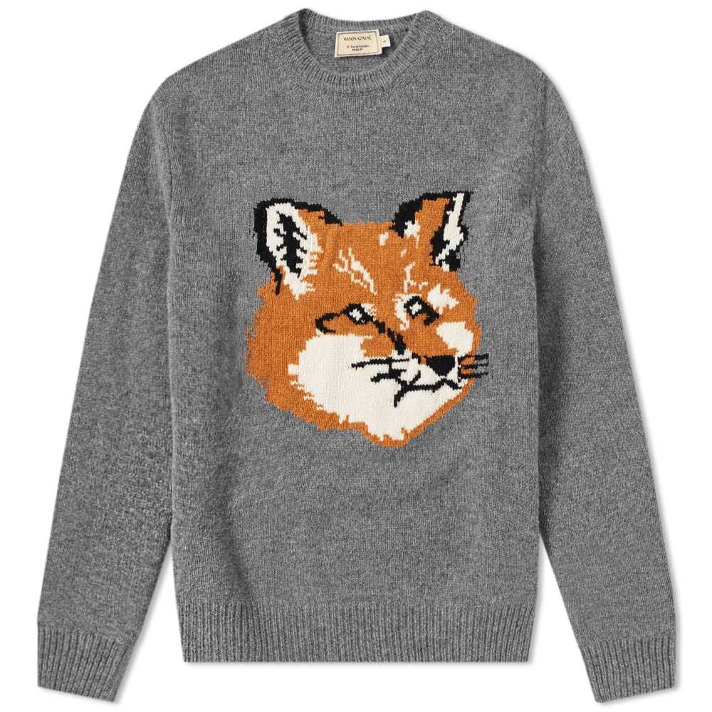 買い物 maison ニット HEAD FOX kitsune ニット/セーター