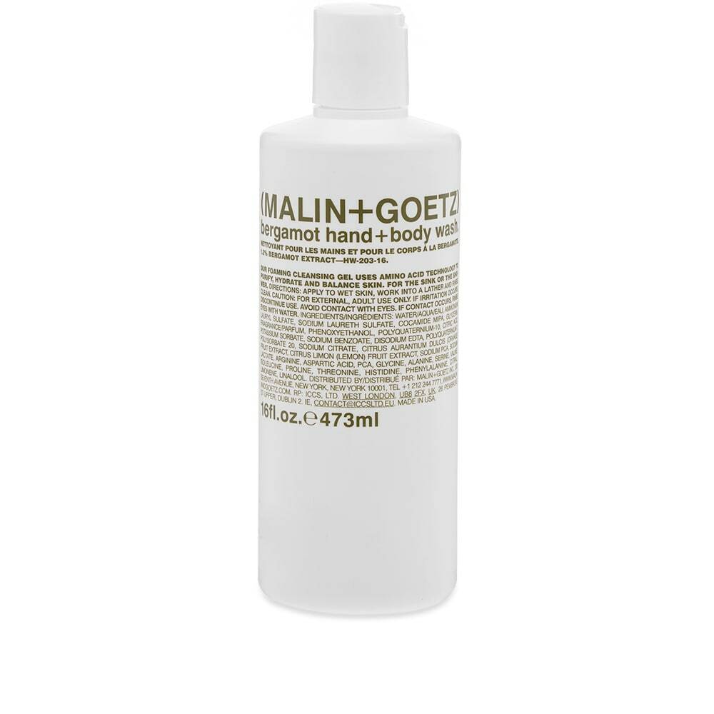 Malin + Goetz Bergamot Body Wash in 473ml Malin + Goetz
