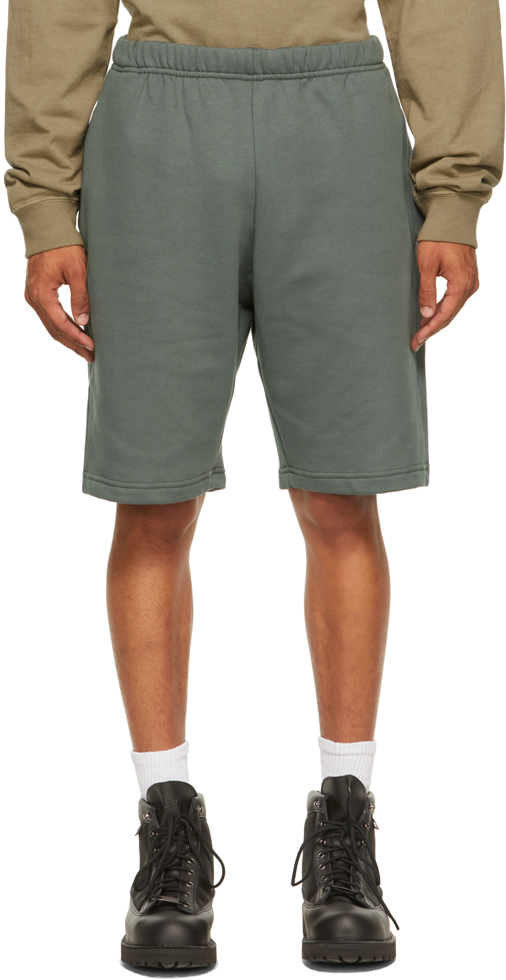 GR10K Green Fleece Factory Shorts GR10K