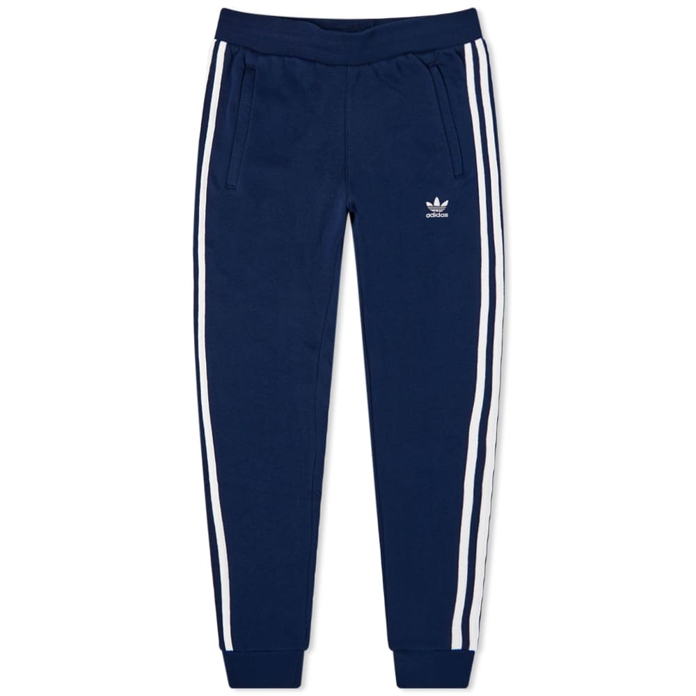 Adidas Men's 3 Stripe Pant in Night Indigo adidas