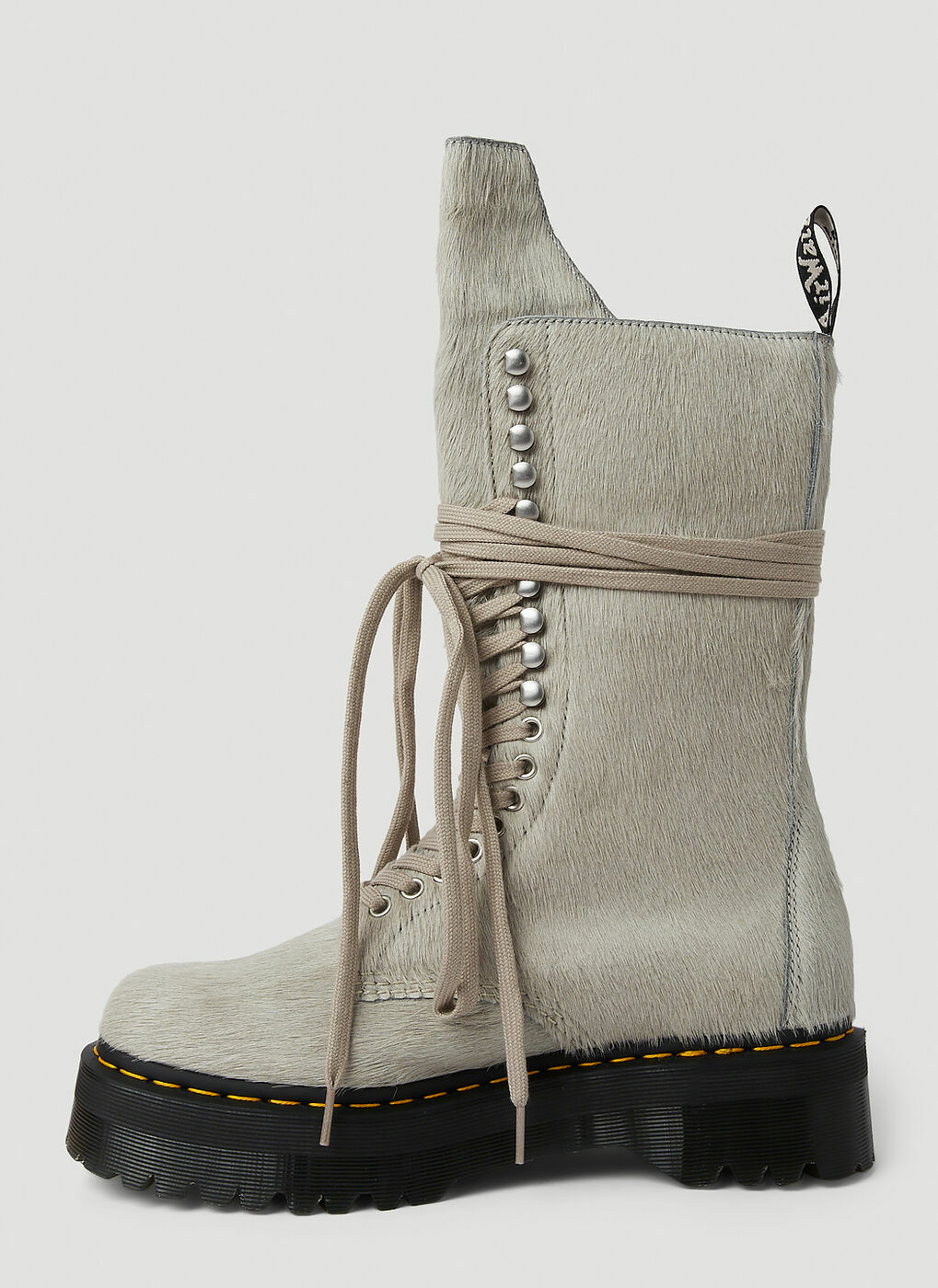 Quad Sole Boots in Grey