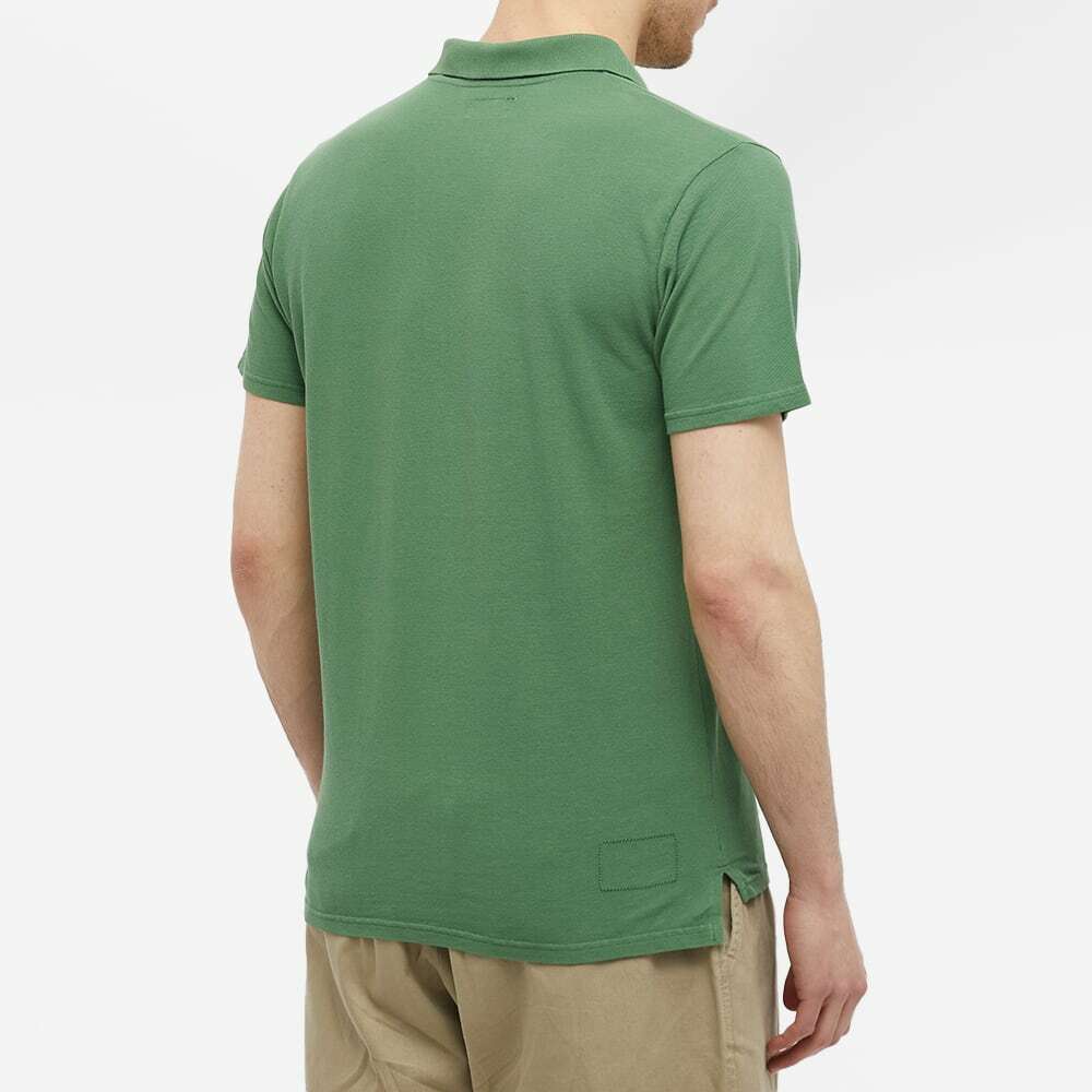 Universal Works Men's Vacation Polo Shirt in Green Universal Works