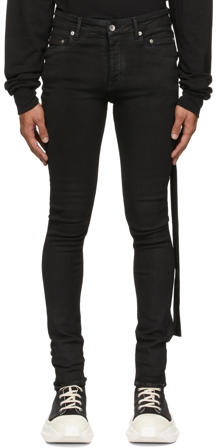 Rick Owens Drkshdw Black Stretch Tyrone 