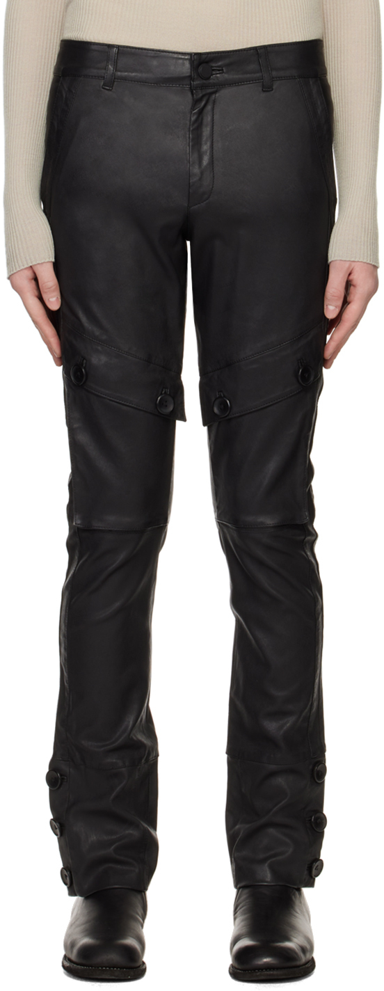 FREIMUT Black Park Leather Pants