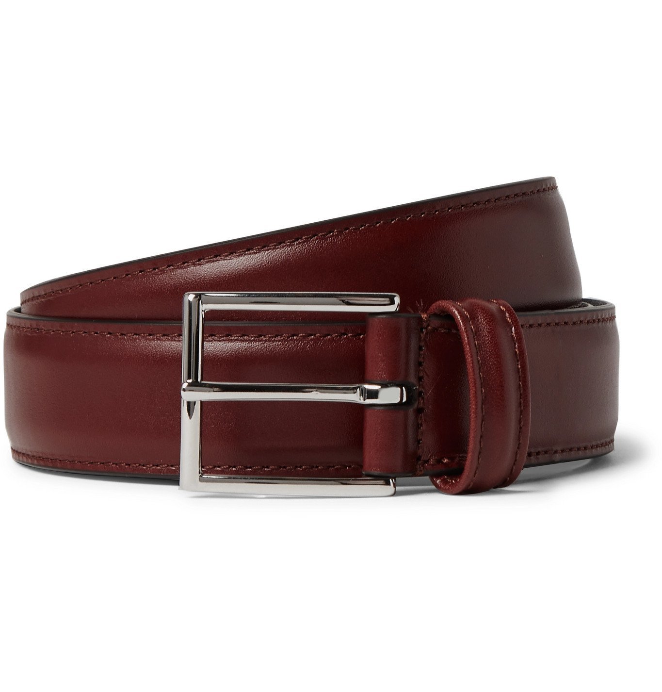 Anderson's - 3cm Leather Belt - Brown Anderson's