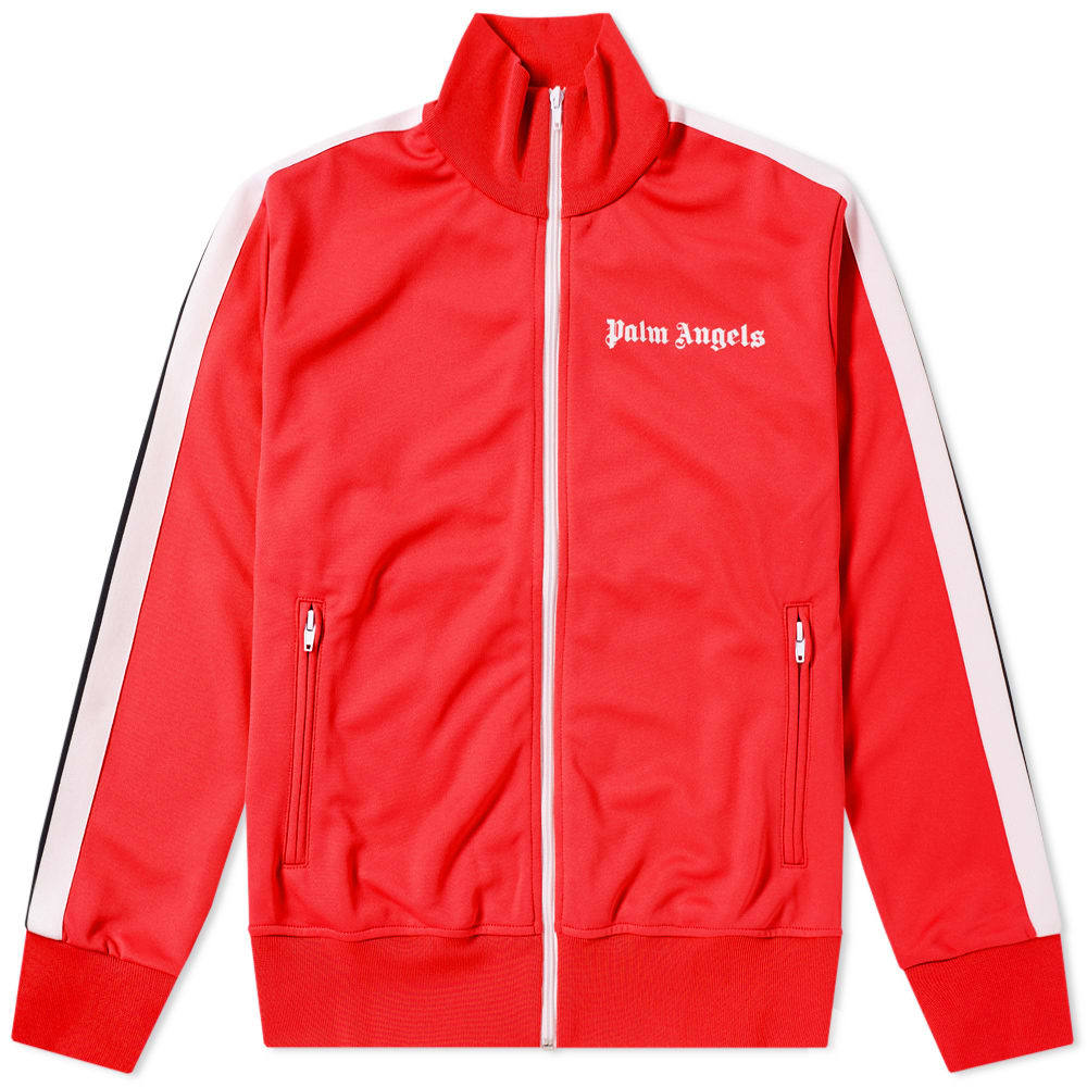Palm Angels Taped Track Jacket Palm Angels