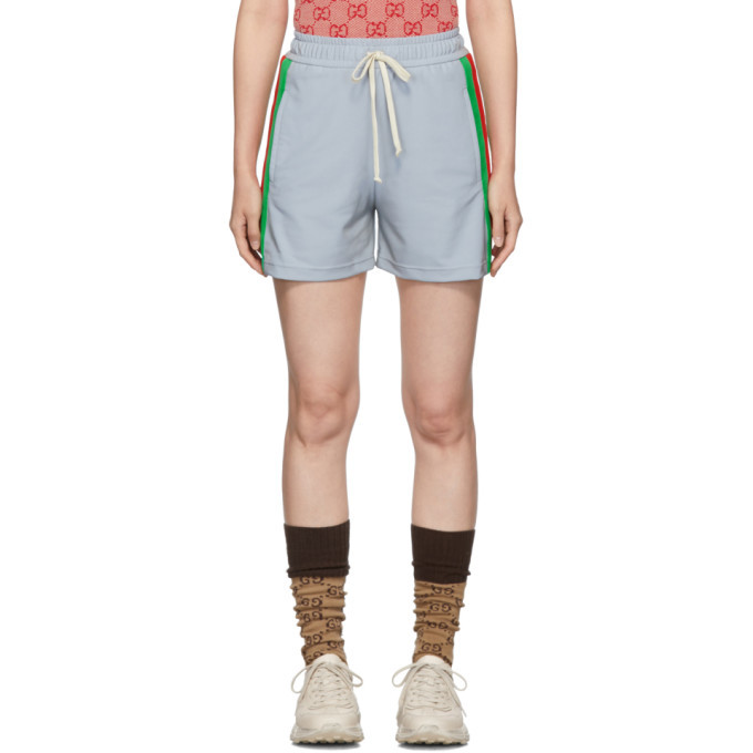 gucci reflective shorts