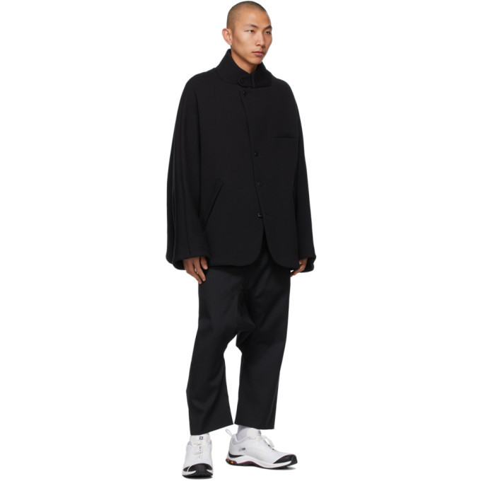 Fumito Ganryu Black Vintage Modern Jacket Fumito Ganryu