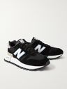New Balance - RC_1300 Suede, Mesh and Leather Sneakers - Black
