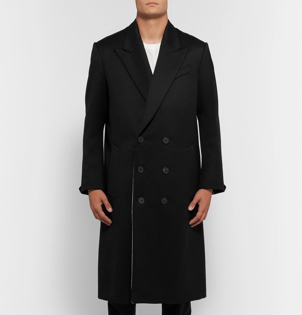 Givenchy double breasted wool coat Clearance
