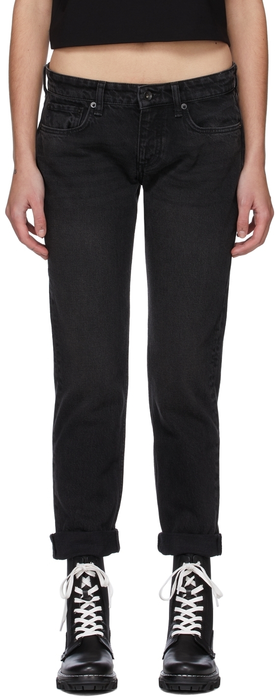 bone Black Dre Slim Boyfriend Jeans Rag 