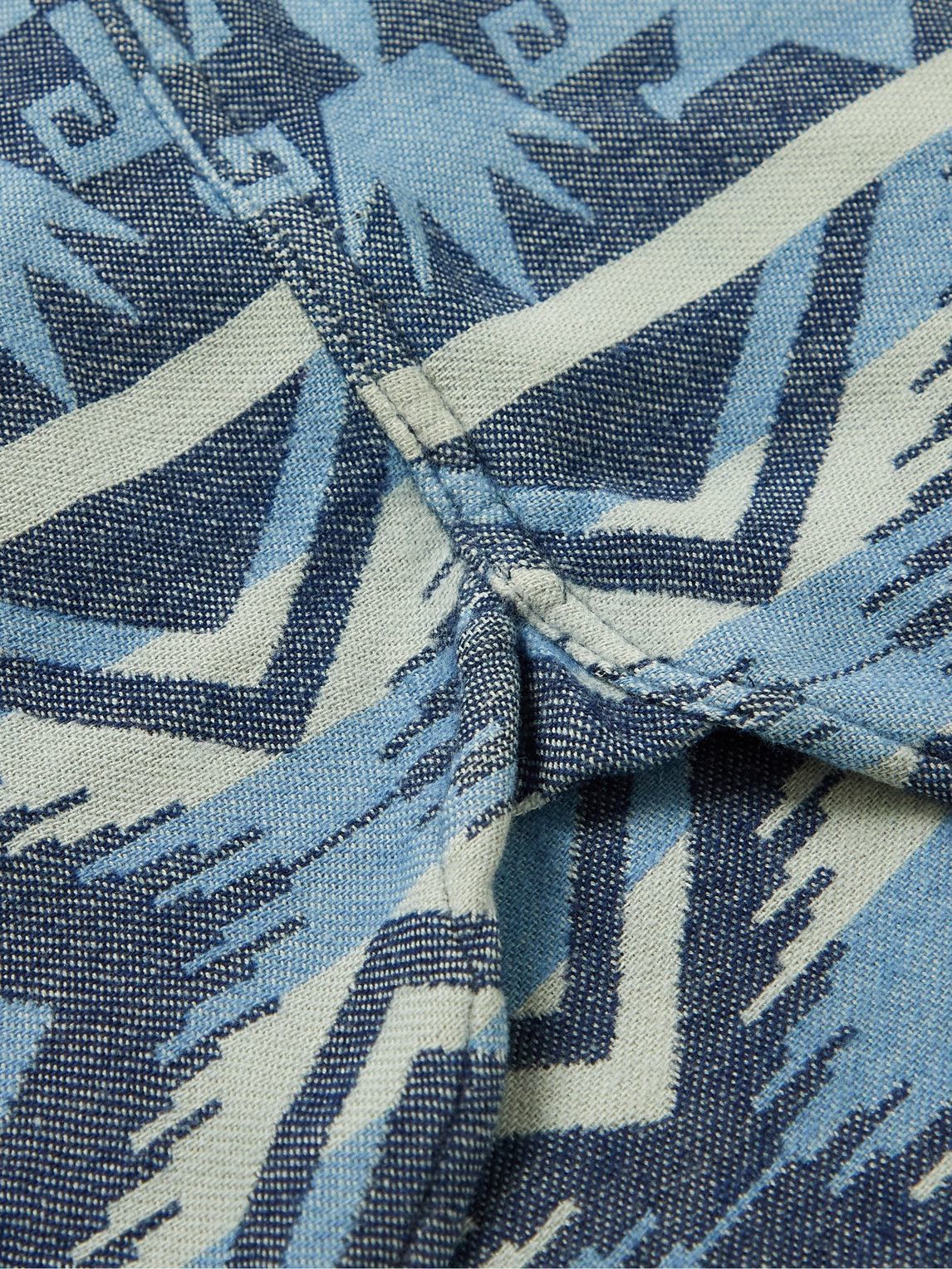 Polo Ralph Lauren - Printed Cotton-Twill Shirt - Blue