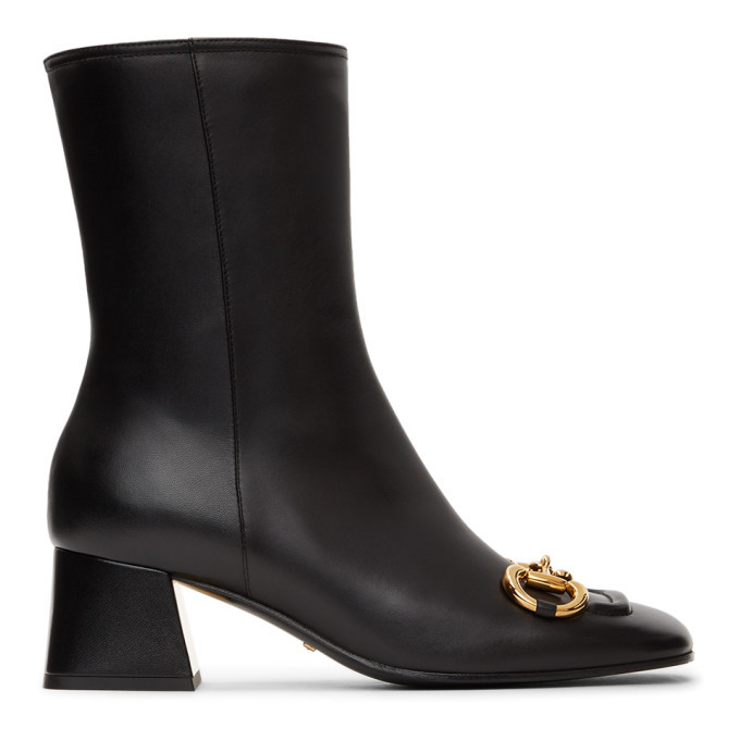 gucci black ankle boots