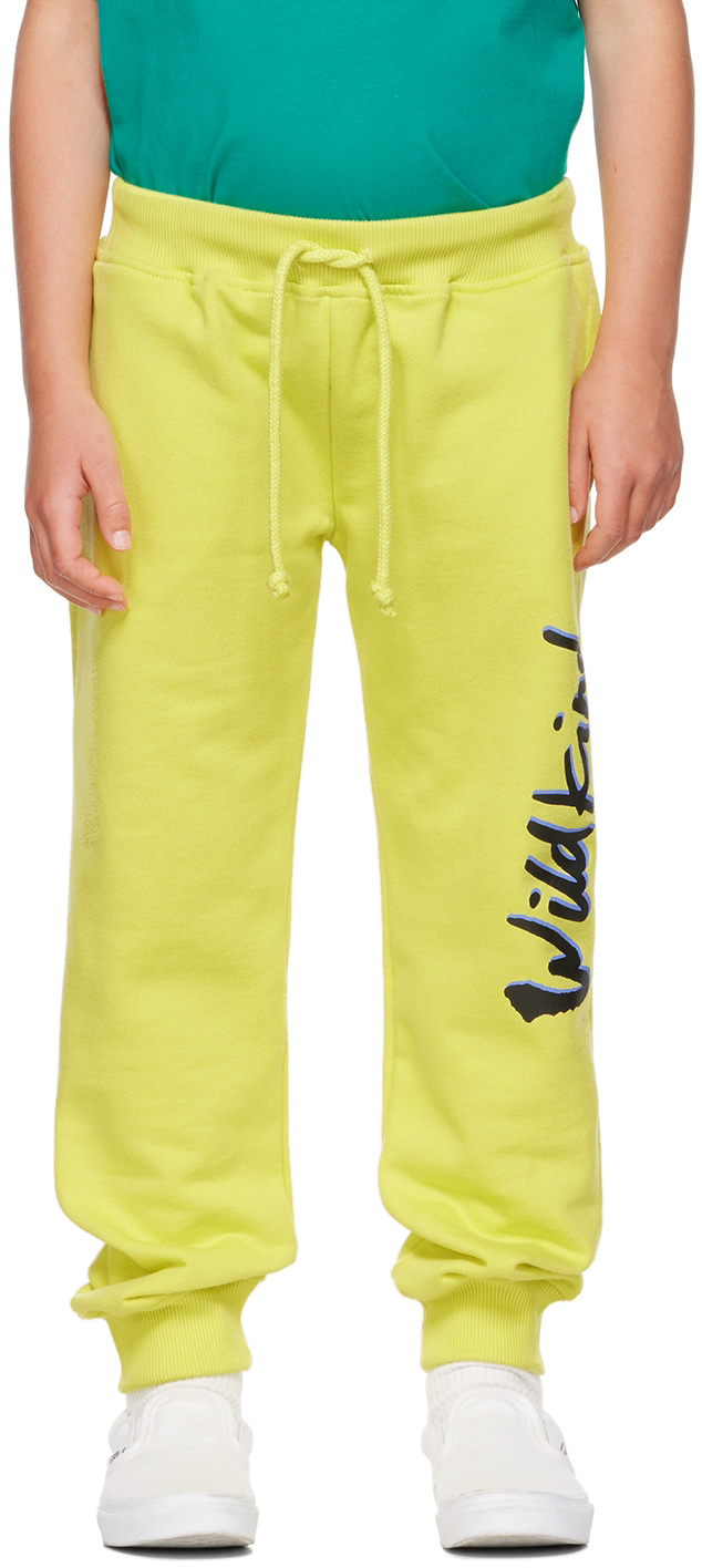 Wildkind Kids Yellow Patti Lounge Pants