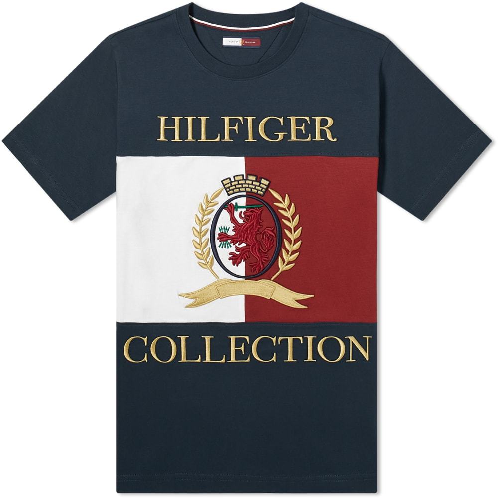 Hilfiger Collection Crest \u0026 Flag Tee 