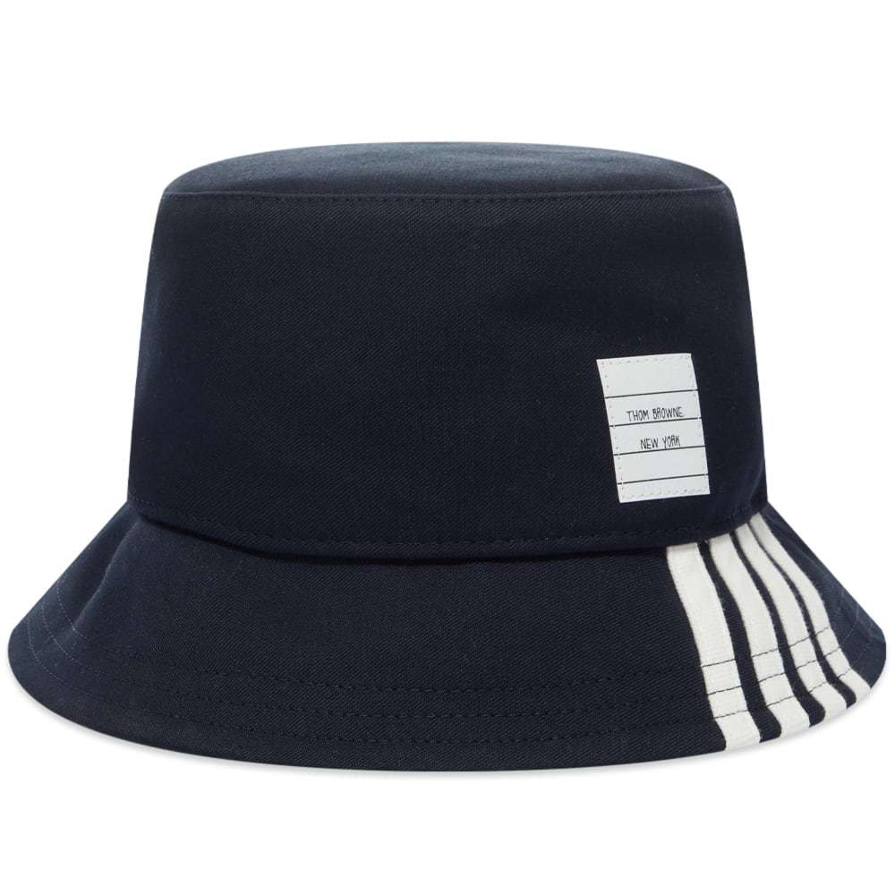 Thom Browne Engineered Stripe Bucket Hat Thom Browne