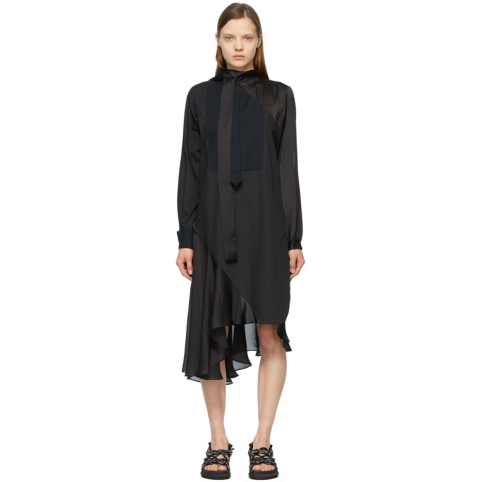 sacai shirt dress