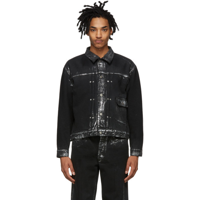 Silver Denim Classic Jacket Tanaka
