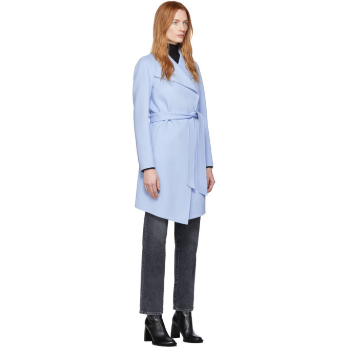 mackage blue coat
