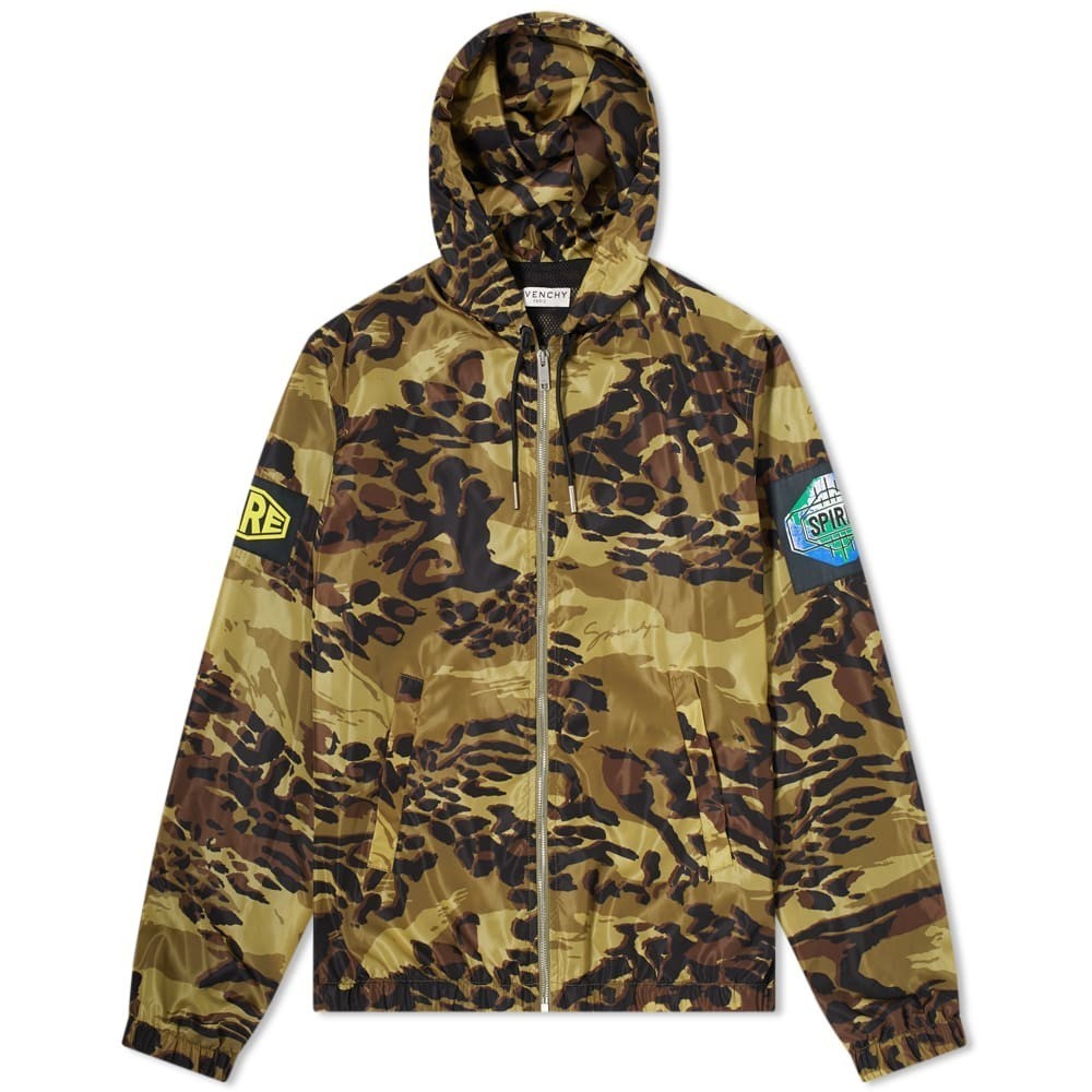 Givenchy Cheetah Camo Windbreaker Givenchy