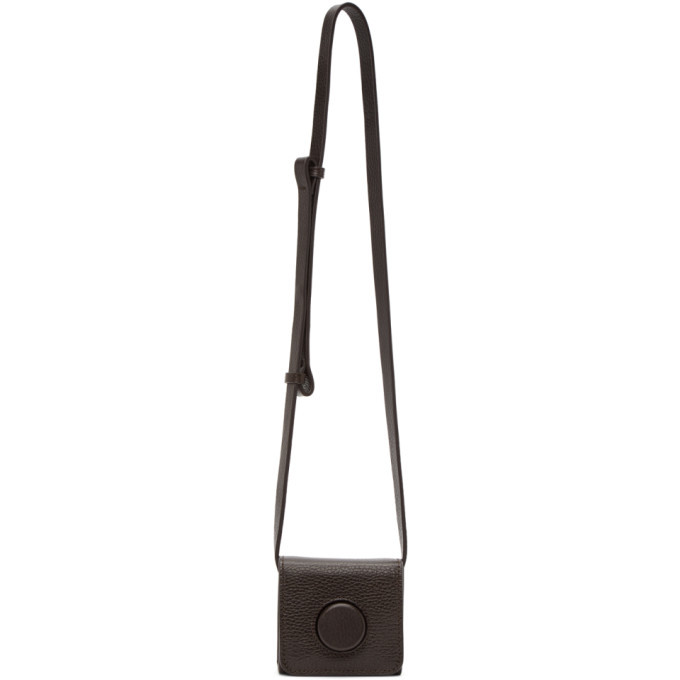 Lemaire Brown Mini Camera Bag Lemaire