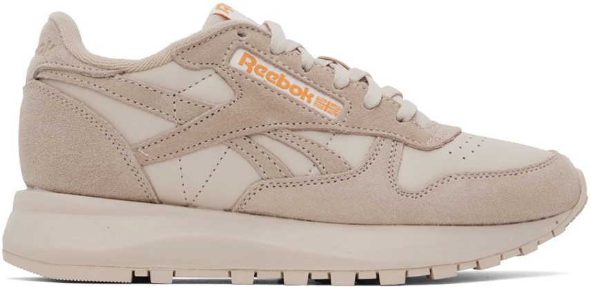 reebok beige shoes