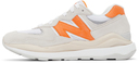 New Balance Beige & Orange 57/40 Sneakers