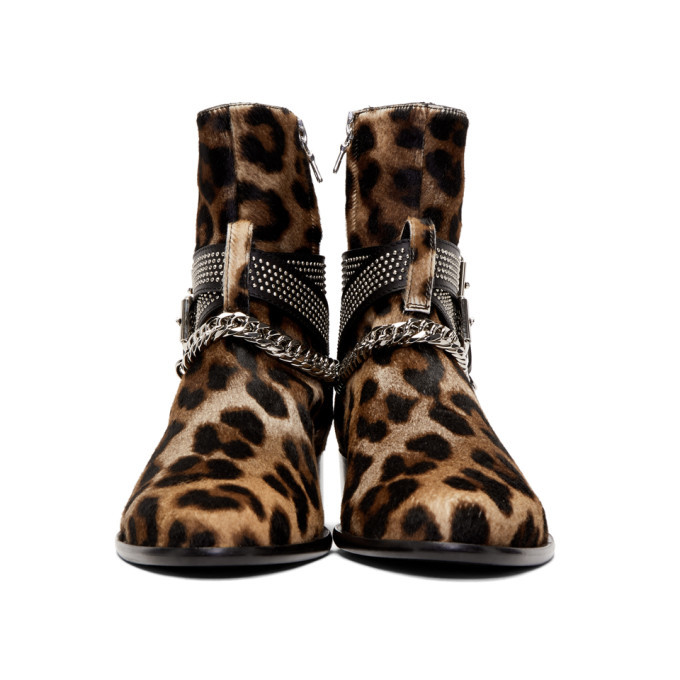 amiri leopard boots