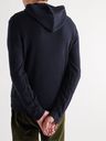 Allude - Virgin Wool and Cashmere-Blend Hoodie - Blue