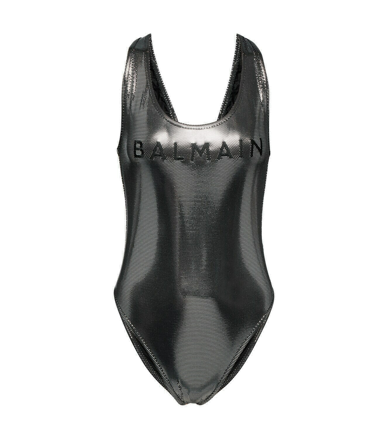 Balmain - Metallic swimsuit Balmain