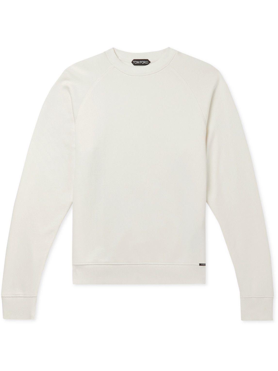 TOM FORD - Jersey Sweatshirt - White TOM FORD