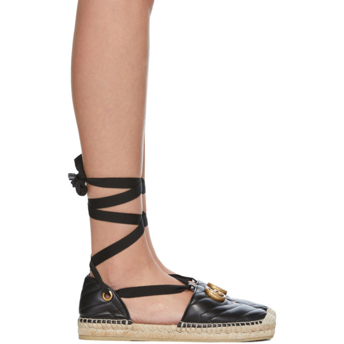 gucci black espadrilles