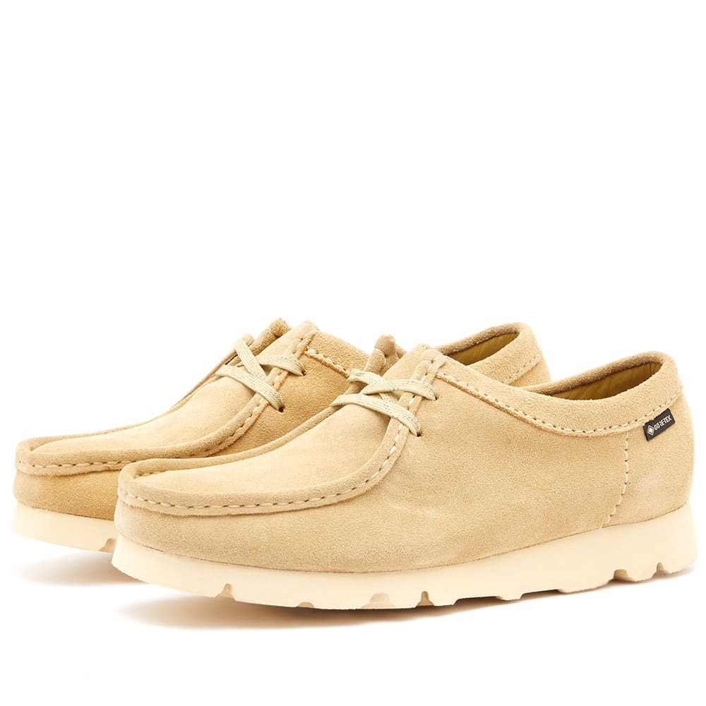 Clarks Originals Women's Wallabee Goretex in Maple Suede Clarks Originals