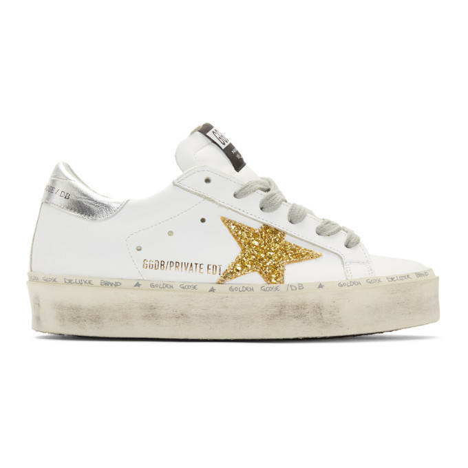 Golden Goose SSENSE Exclusive White and 