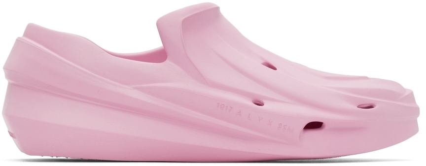 Photo: 1017 ALYX 9SM Pink Mono Slip-On Sneakers
