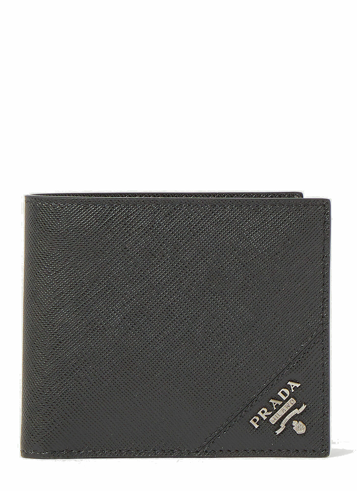 Photo: Prada - Saffiano Leather Bi-Fold Wallet in Black