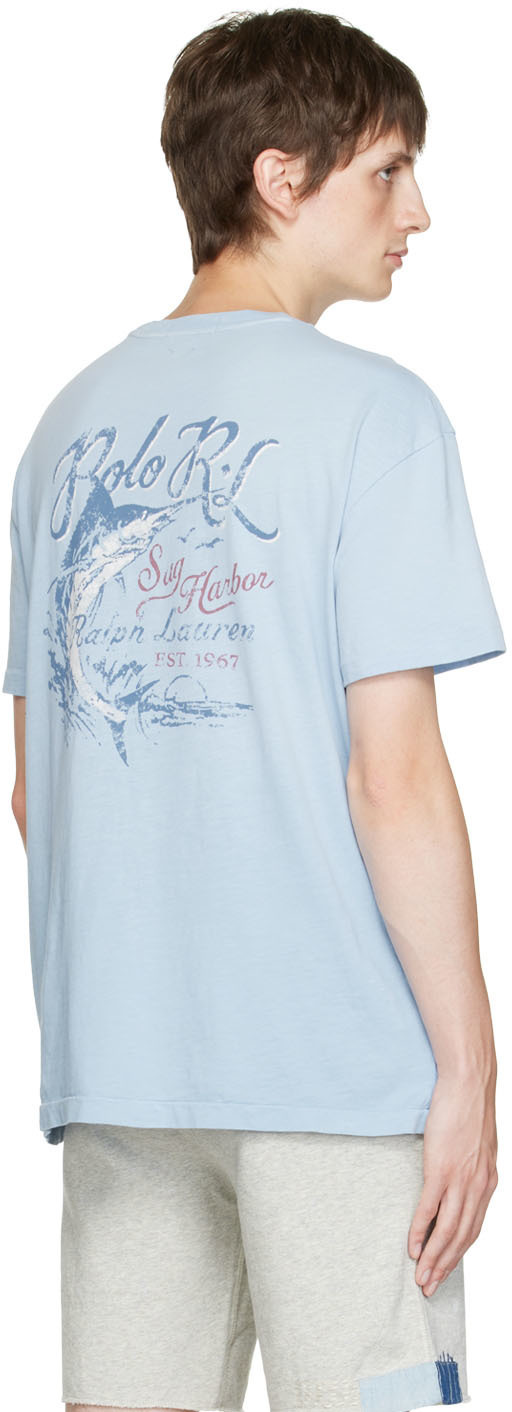 Polo Ralph Lauren Blue Graphic T-Shirt