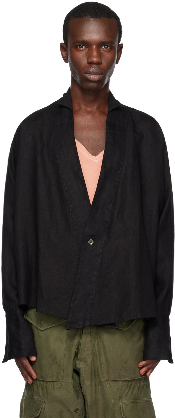 Greg Lauren Black Winged Shirt Greg Lauren