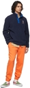 Polo Ralph Lauren Navy Fleece Ski Polo Bear Sweatshirt