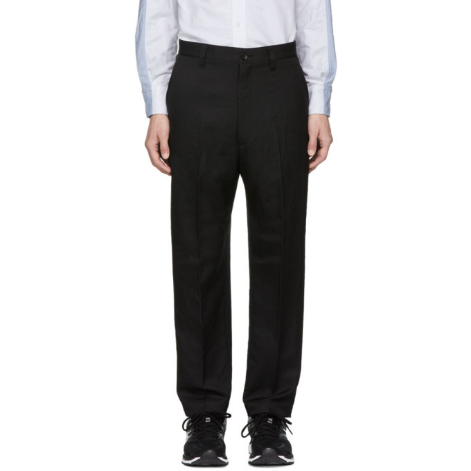 Junya Watanabe Black Twill Trousers Junya Watanabe