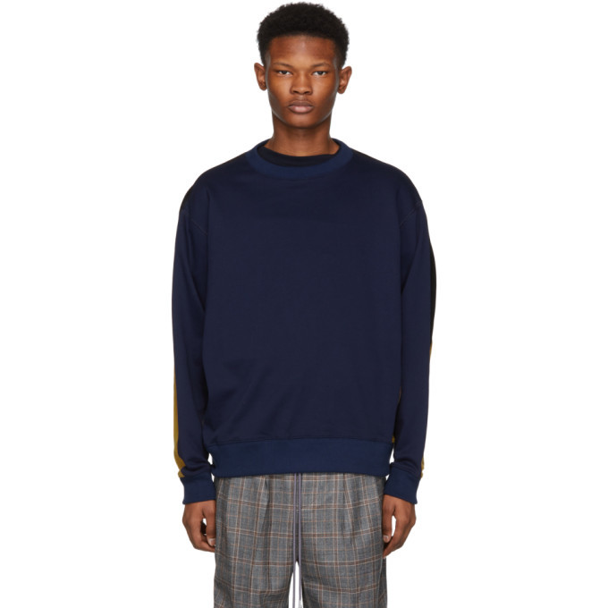 Toga Virilis Multicolor Silkete Jersey Sweatshirt Toga Virilis