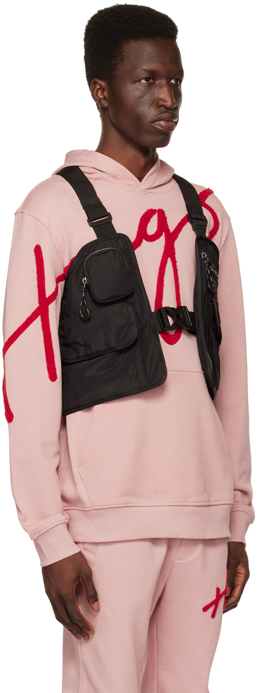 Hugo Black Street Vest Backpack Hugo Boss
