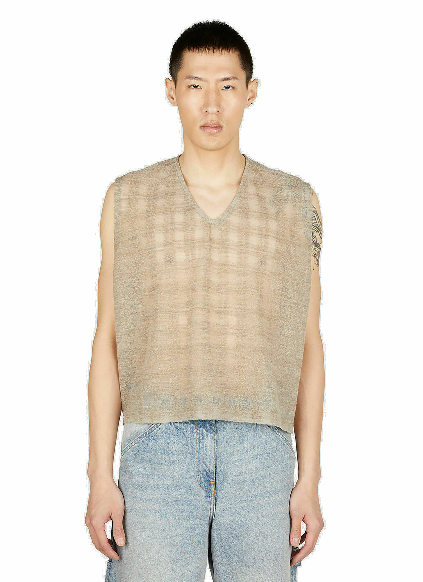 OUR LEGACY DOUBLE LOCK VEST トップス OUR LEGACY DOUBLE LOCK VEST トップス