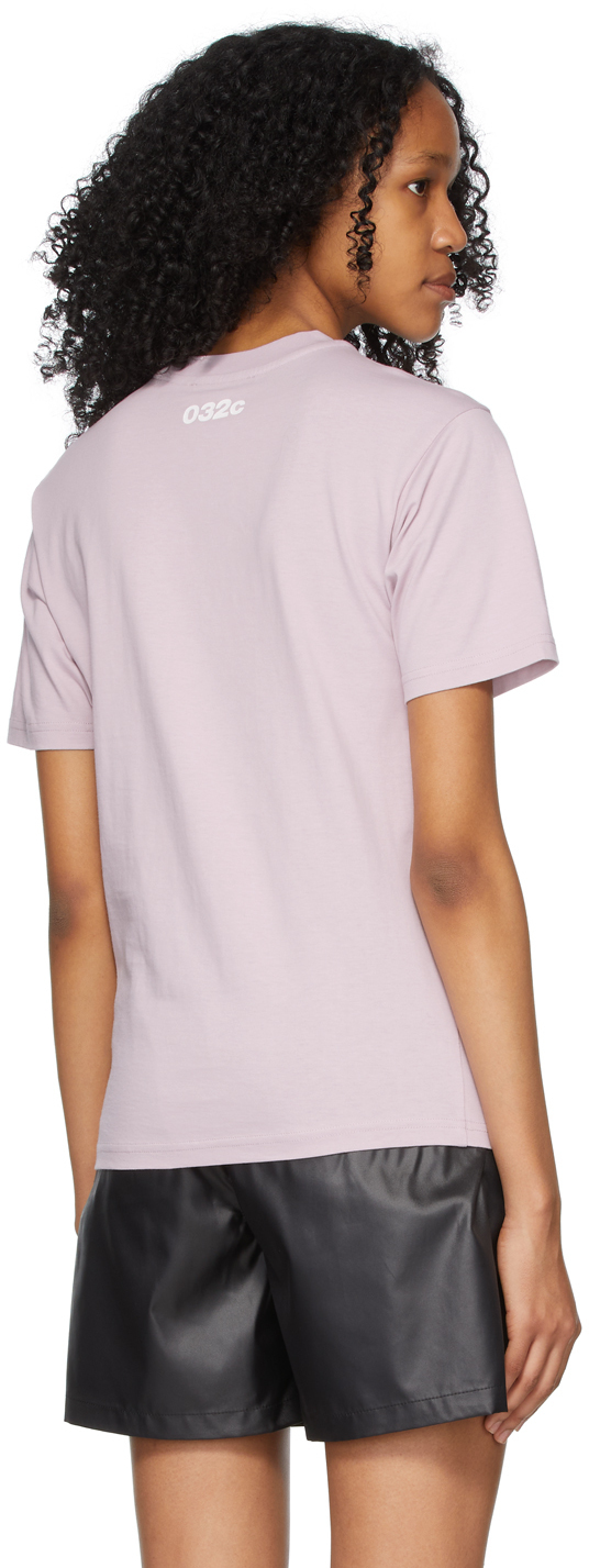 032c Purple 'Heat Mode' T-Shirt