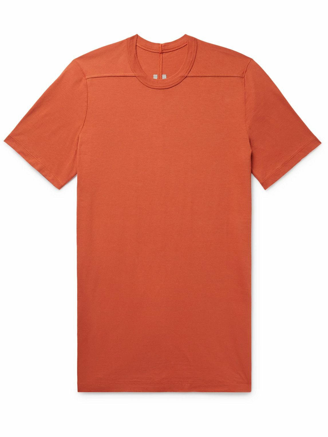 Rick Owens - Level Cotton-Jersey T-Shirt - Orange