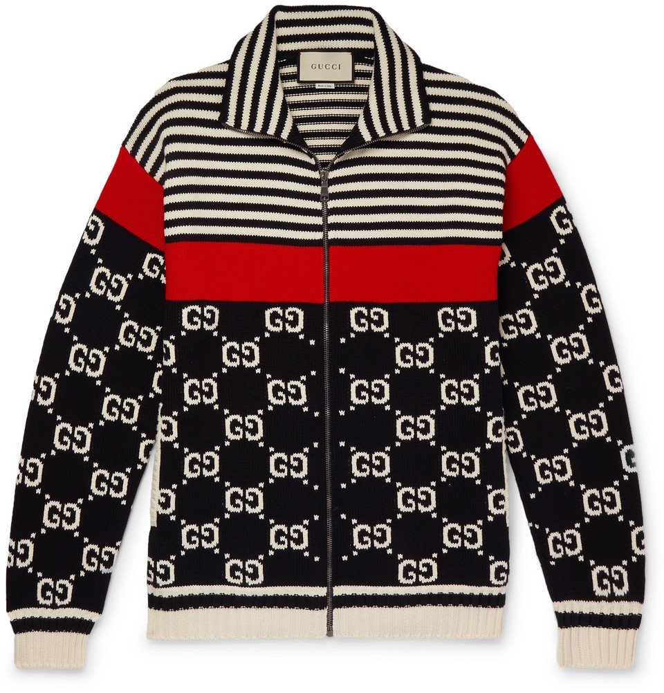 gucci zip up sweater
