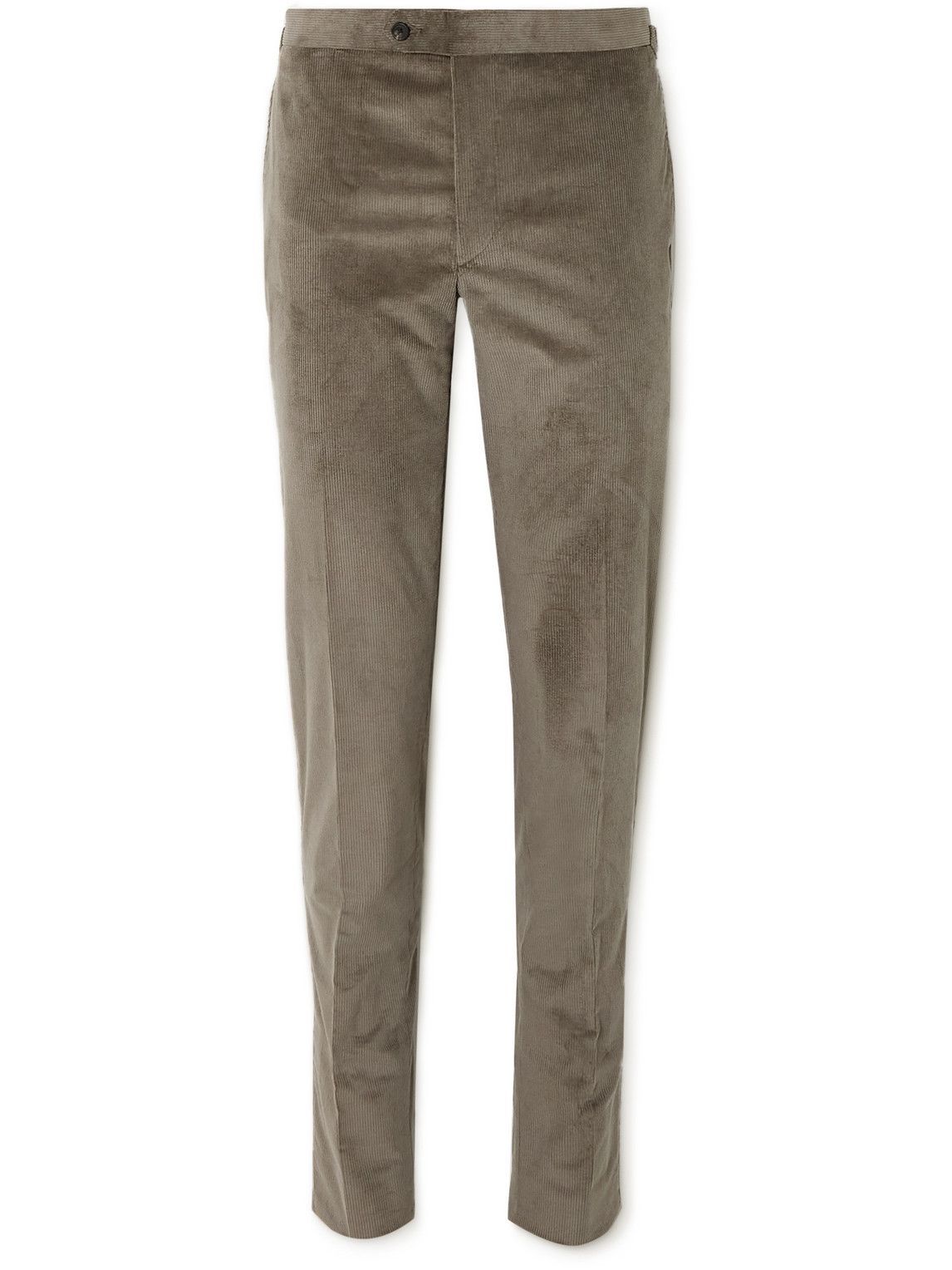 Thom Sweeney - Slim-Fit Cotton-Corduroy Suit Trousers - Neutrals Thom ...