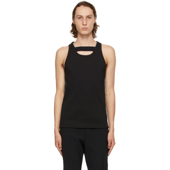 1017 ALYX 9SM Black Ribbed Tank Top 1017 ALYX 9SM